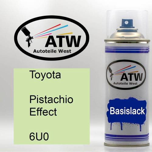 Toyota, Pistachio Effect, 6U0: 400ml Sprühdose, von ATW Autoteile West.